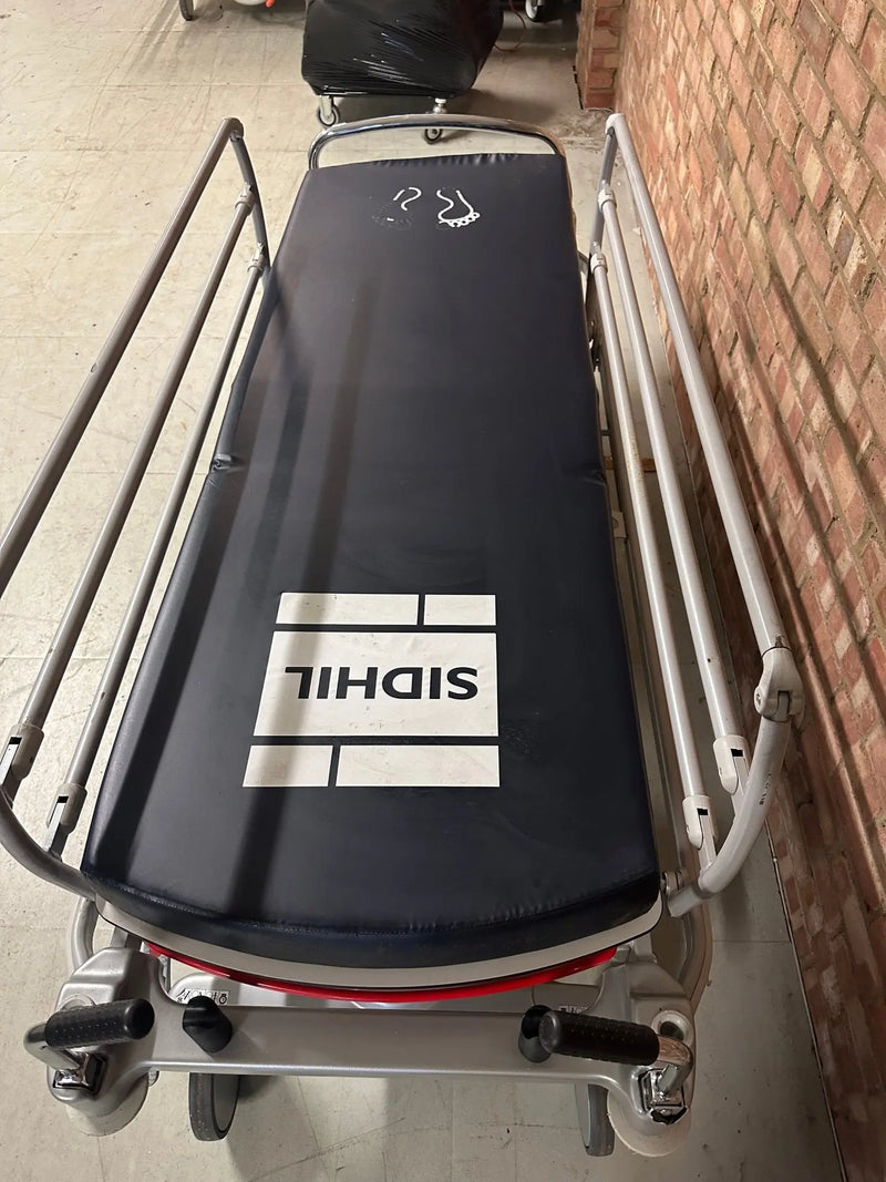 Sidhil EMED 1200 Hydraulic Patient Trolley with Mattress - SelfiMed UK