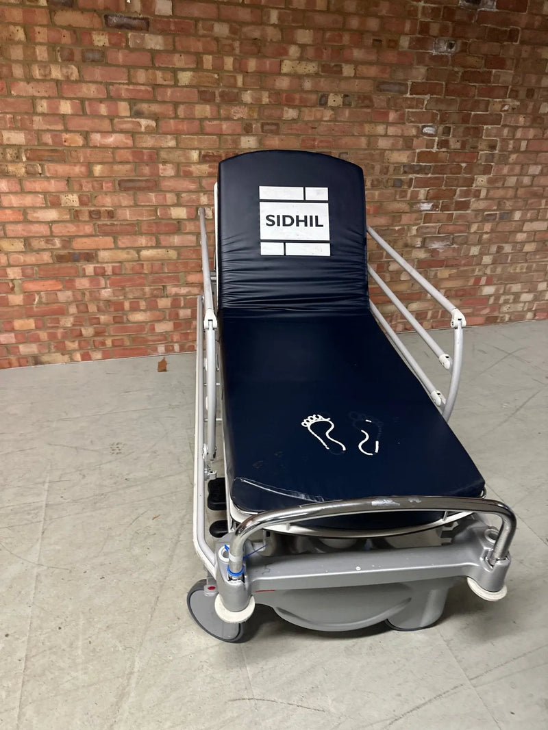 Sidhil EMED 1200 Hydraulic Patient Trolley with Mattress - SelfiMed UK