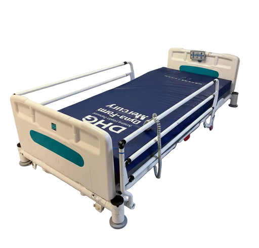Sidhil Innov8 Low Level Bed with Hospital Bed Mattress - SelfiMed UK