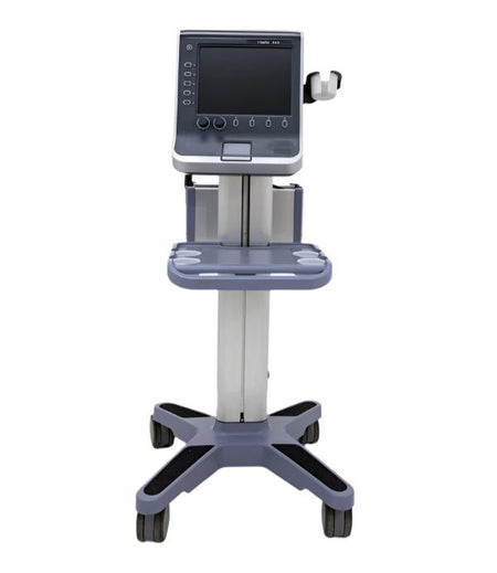 S-Series stand supporting the Sonosite S-Nerve for enhanced mobility.