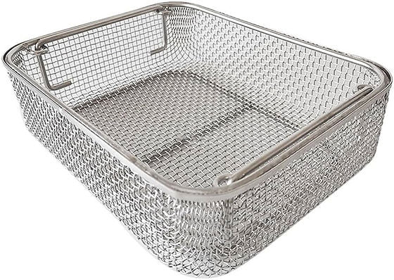 Sterilisation BasketFlat Base Perforated Baskets - New in Box - SelfiMed UK