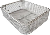 Sterilisation BasketFlat Base Perforated Baskets - New in Box - SelfiMed UK