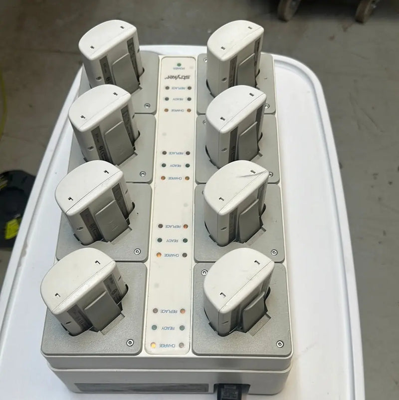 Stryker REF 400-655-I T4 Eight Station Battery Charger