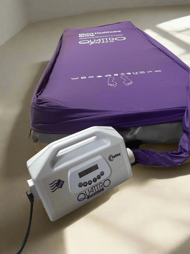 Talley Quattro Plus inflatable Mattress with Pump - SelfiMed UK