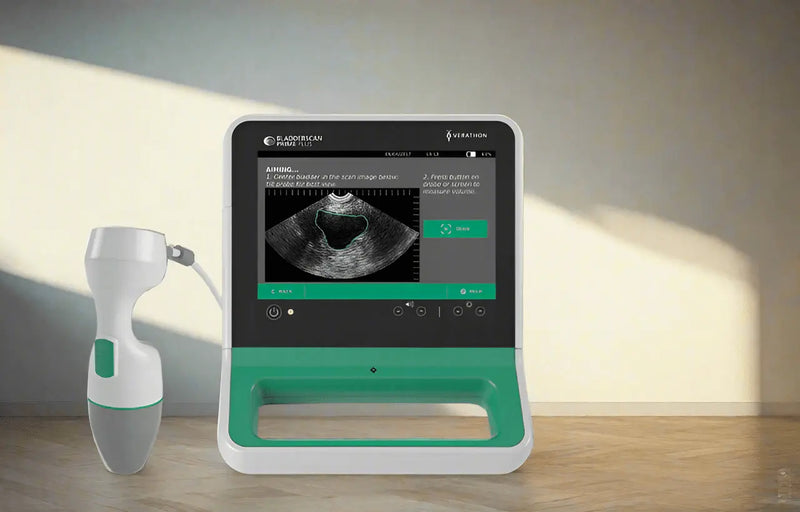 Verathon Bladderscan Prime Plus on Rollstand with Battery and Charger - SelfiMed UK