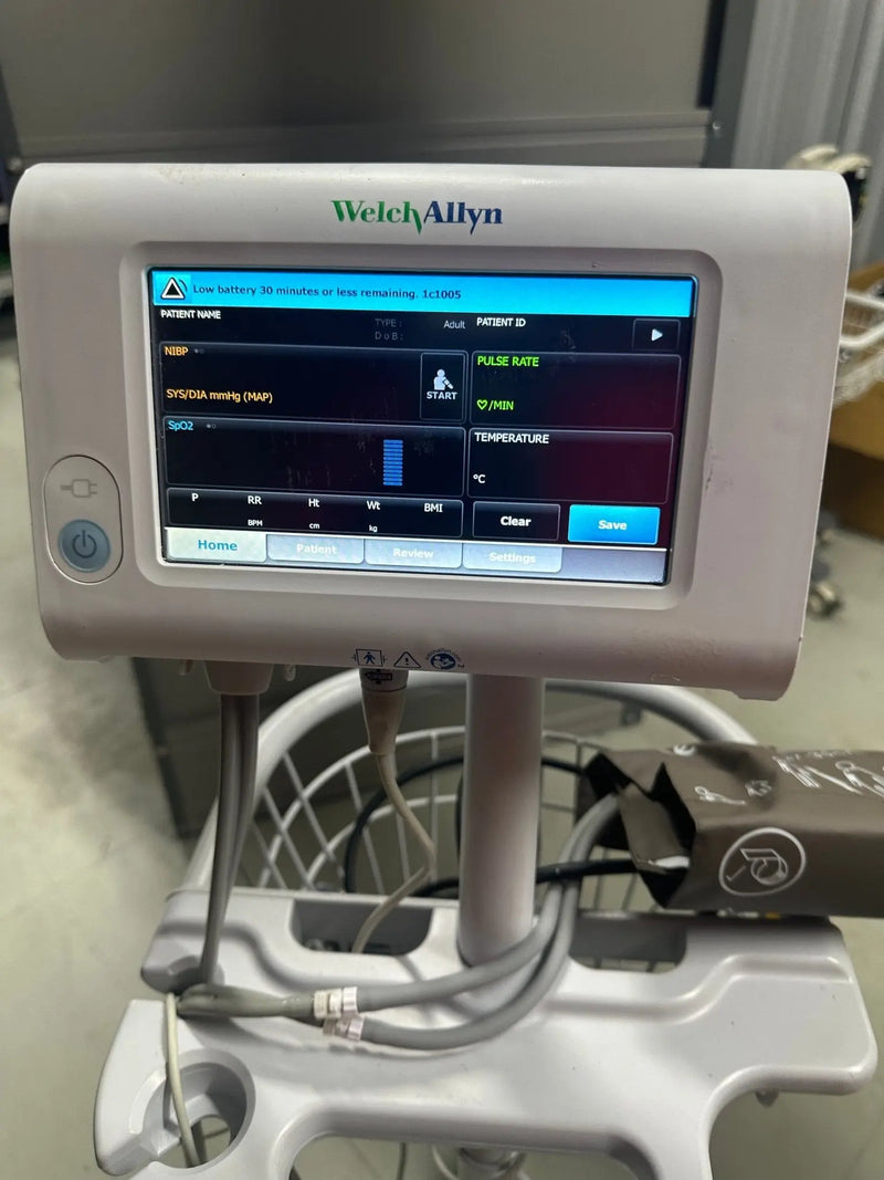Welch Allyn Connex Spot Monitor with BP and Pulse Oximetry - SelfiMed UK