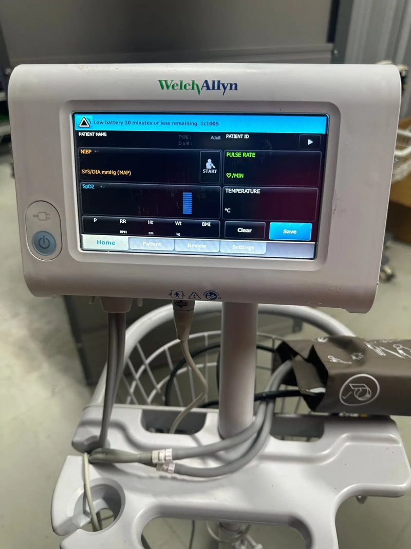Welch Allyn Connex Spot Monitor with BP and Pulse Oximetry - SelfiMed UK