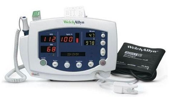 Welch Allyn Vital Signs Monitor 53N00 Series with accessories - SelfiMed UK