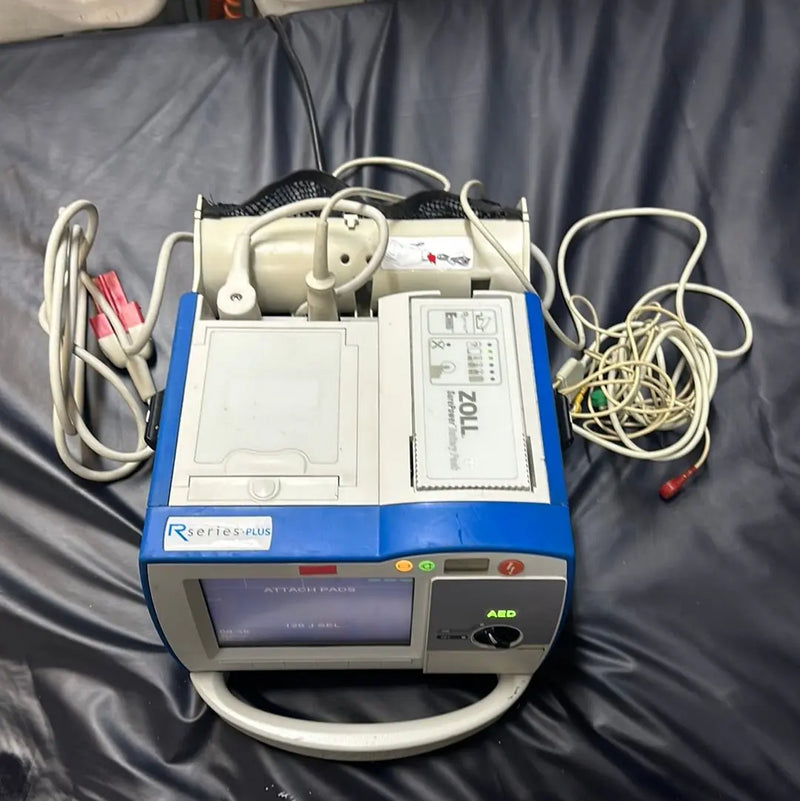Zoll R - Series Plus Defibrillator with Pacing Function with No Battery - SelfiMed UK
